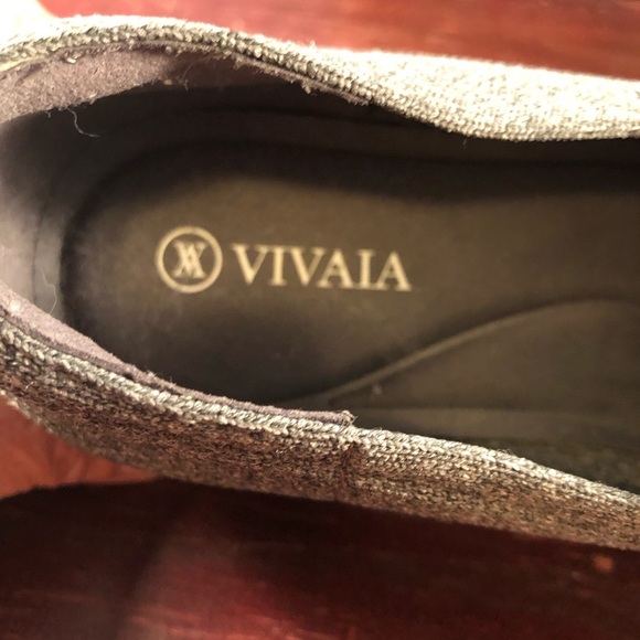 Vivala Women's Classic Square Toe Penny Loafers Grey Size 9 - Picture 7 of 9
